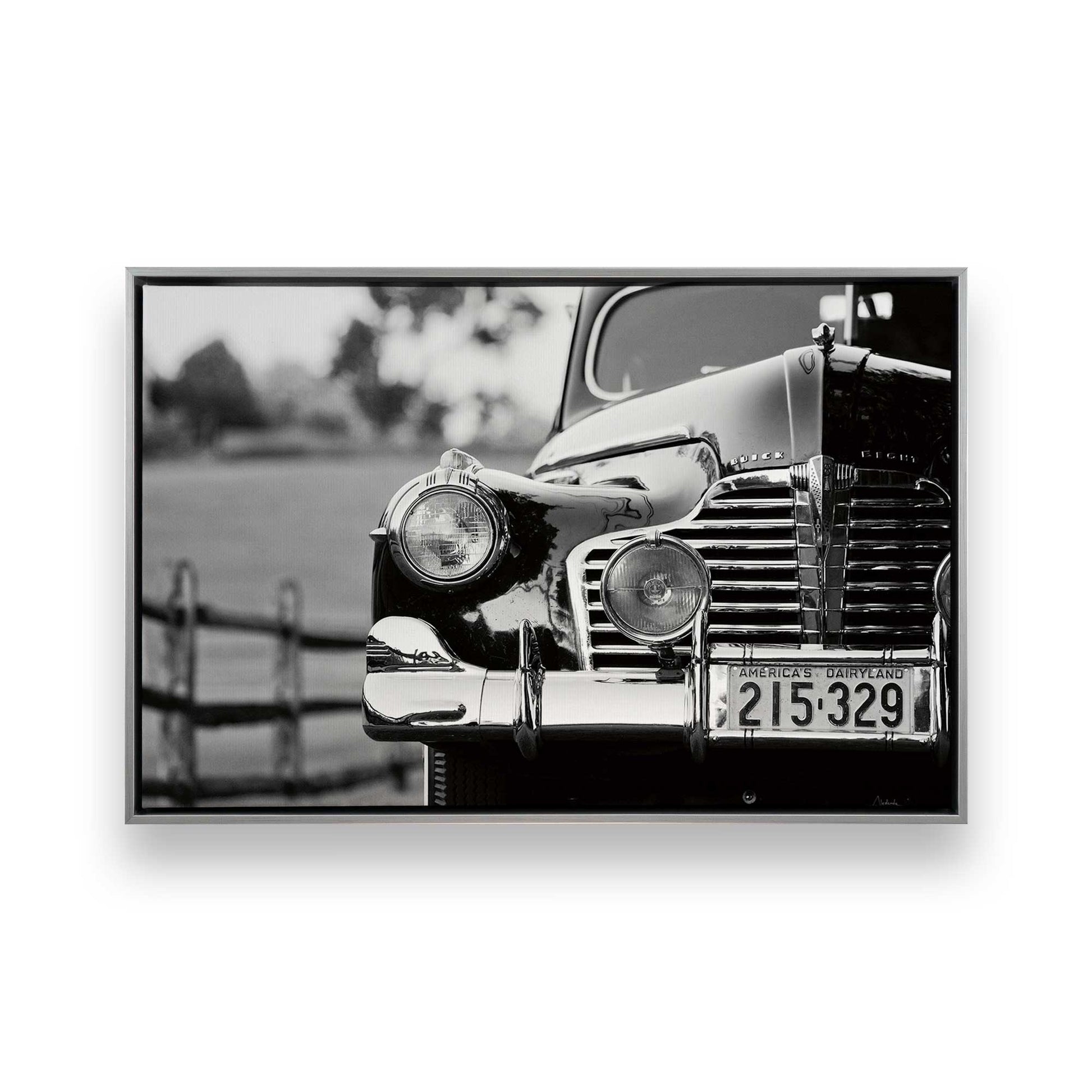 [Color:Polished Chrome], Picture of art in a Polished Chrome frame