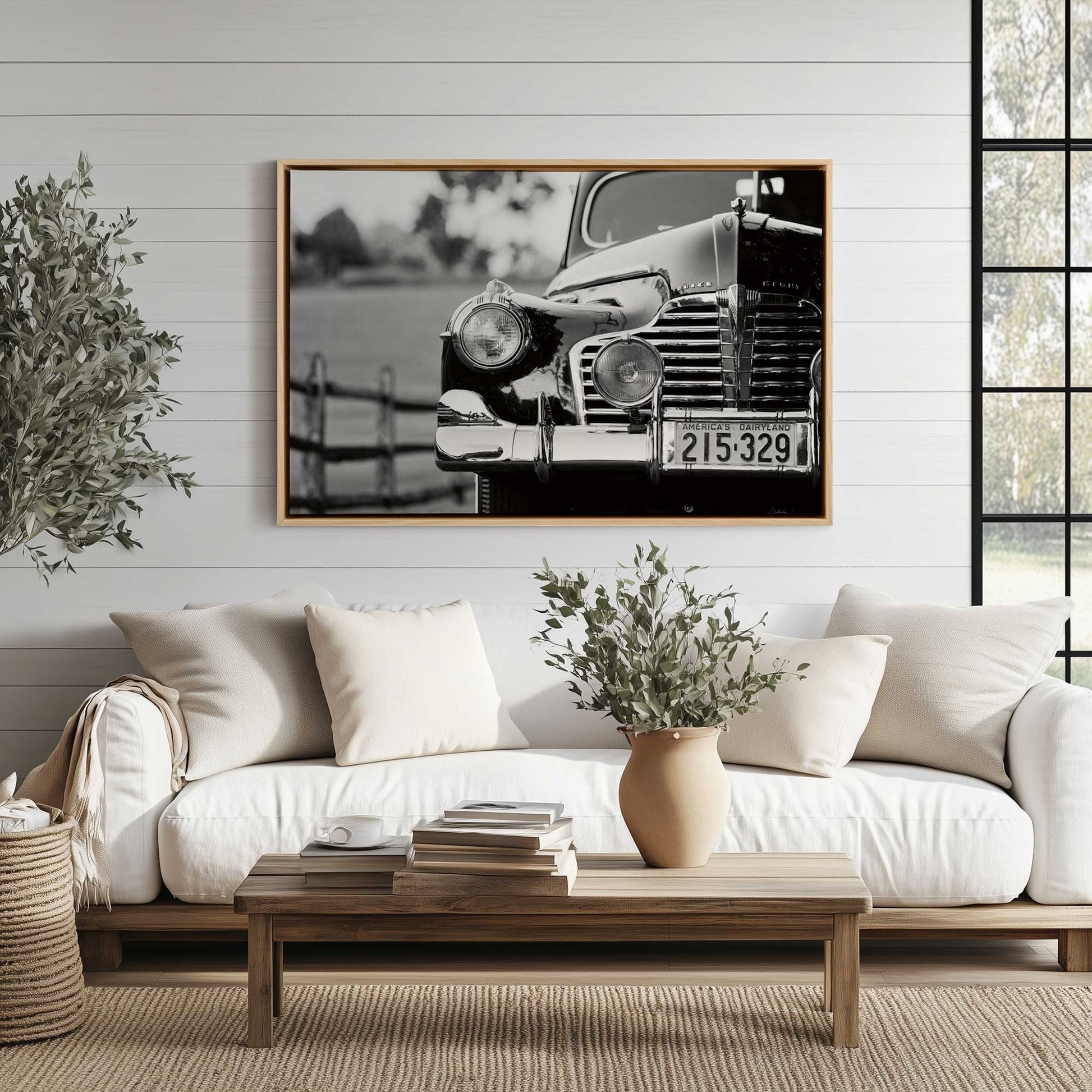 Picture of art in a room