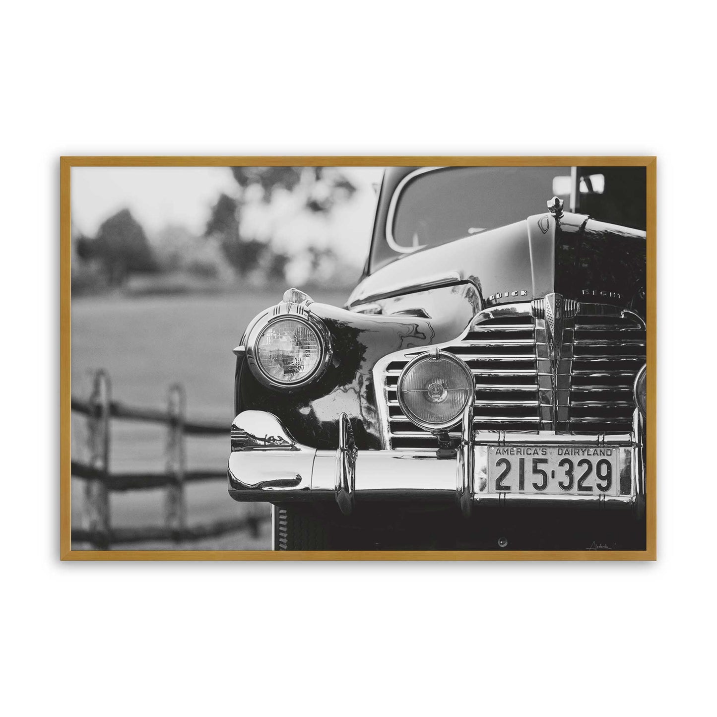 [Color:Polished Gold], Picture of art in a Polished Gold frame