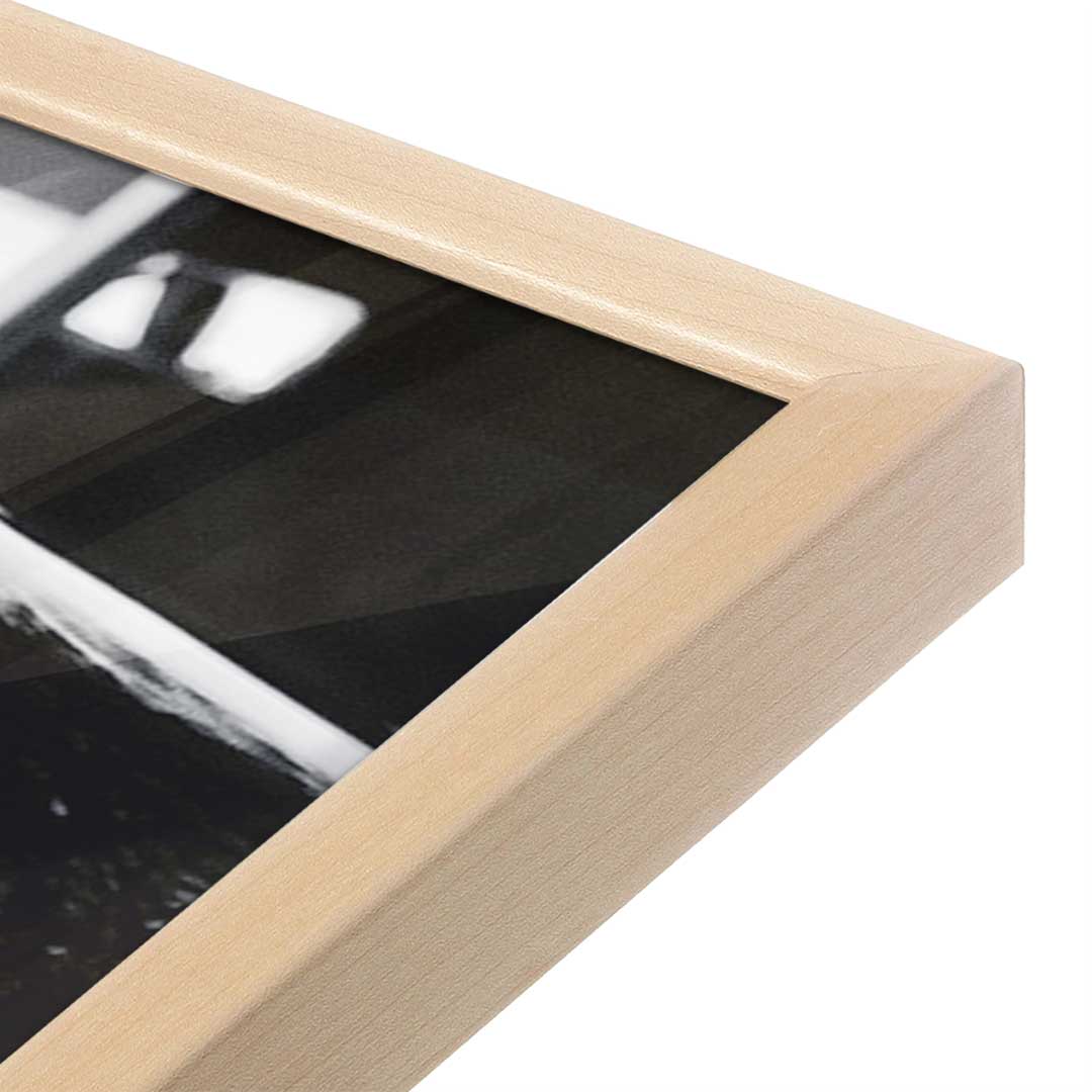 [Color:Raw Maple], Picture of art in a Raw Maple frame at an angle