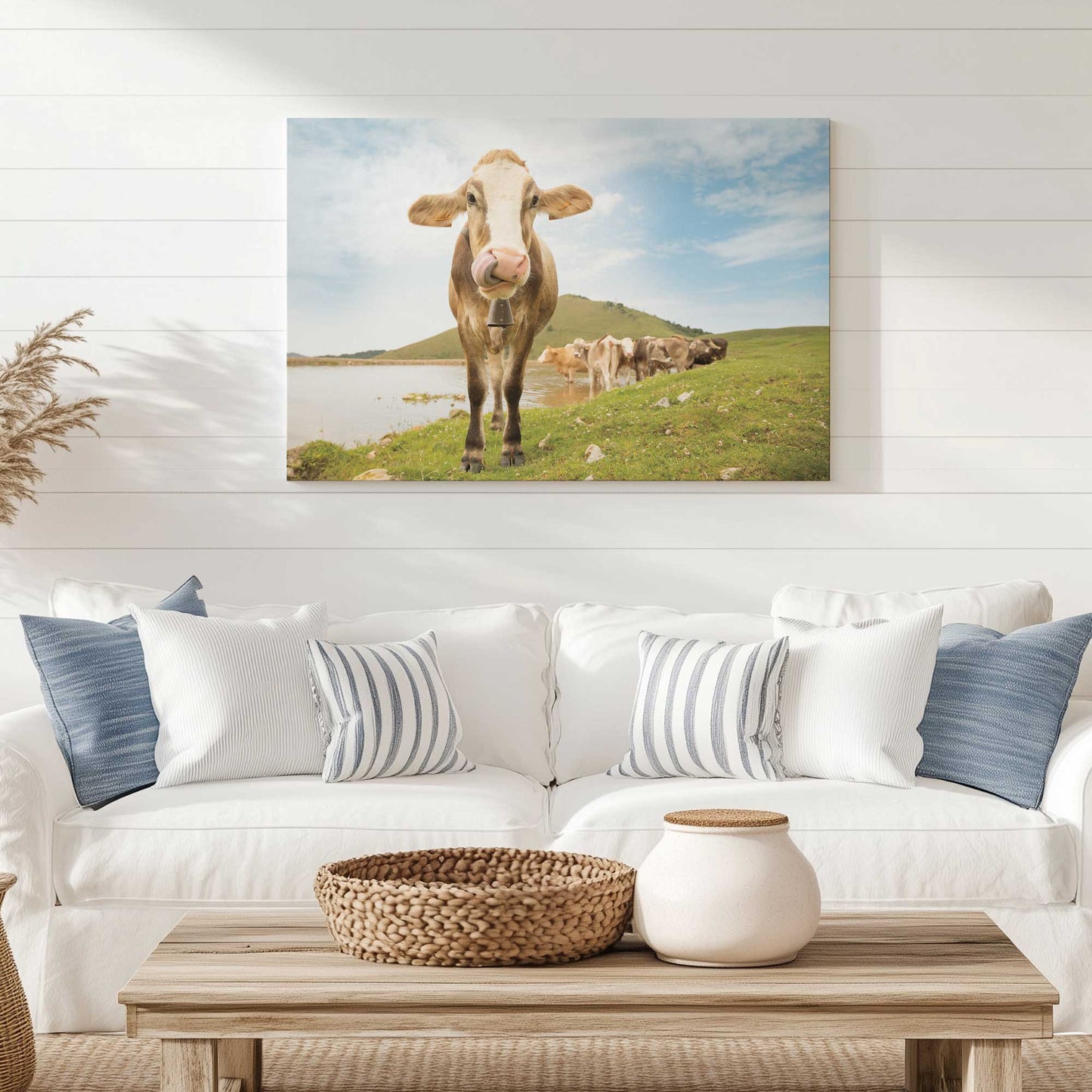 Picture of art in a room