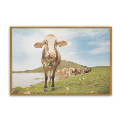 [Color:Polished Gold], Picture of art in a Polished Gold frame