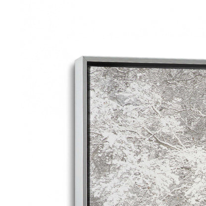 [Color:Polished Chrome], Picture of art in a Polished Chrome frame at an angle