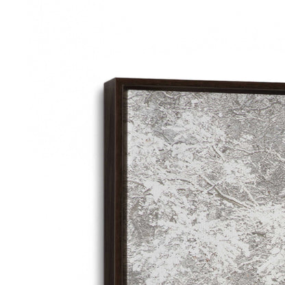 [Color:Espresso], Picture of art in a Espresso frame at an angle