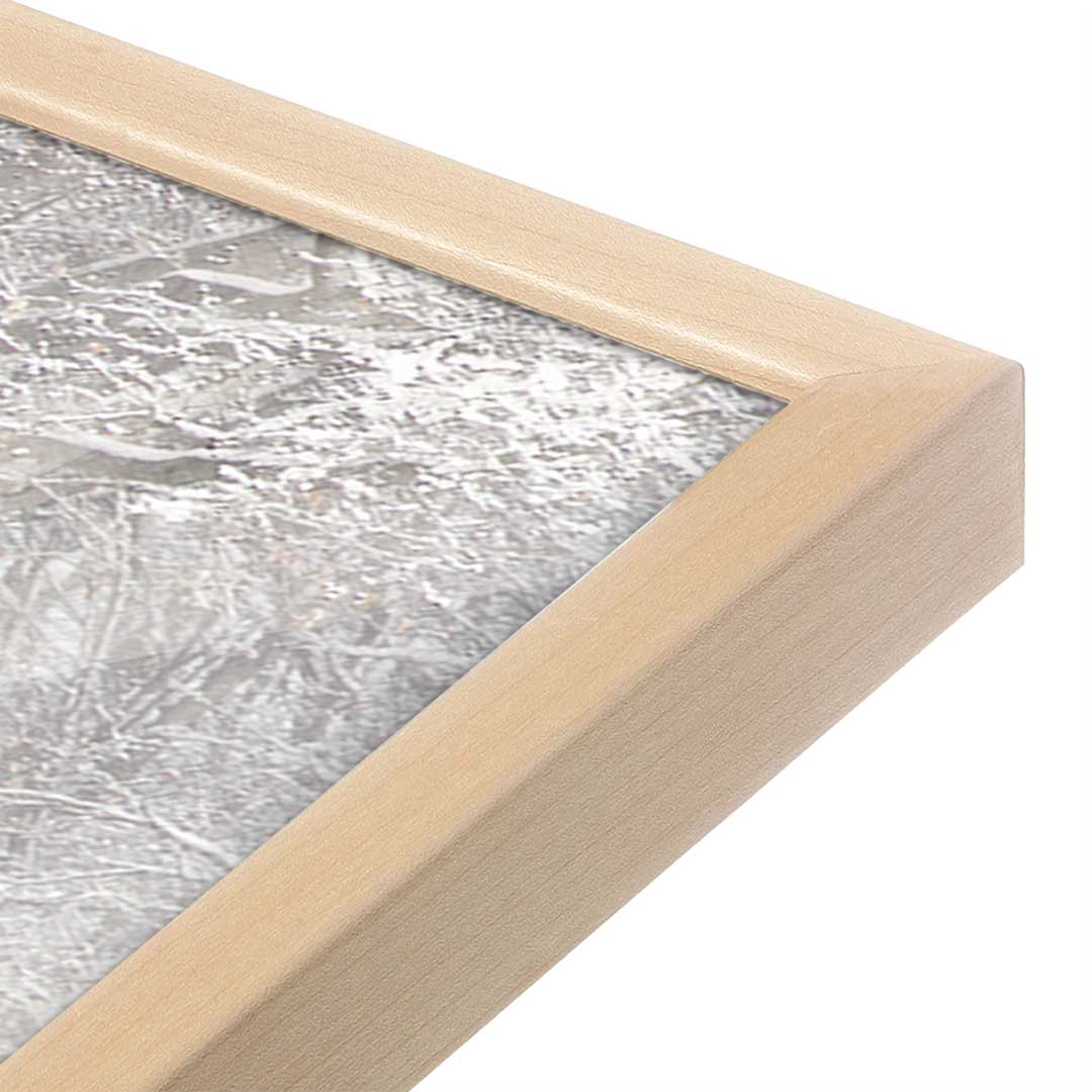 [Color:Raw Maple], Picture of art in a Raw Maple frame at an angle