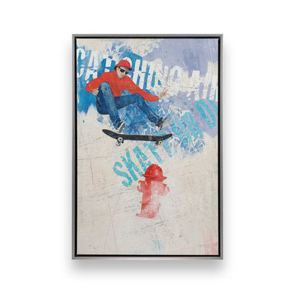 [Color:Polished Chrome], Picture of art in a Polished Chrome frame