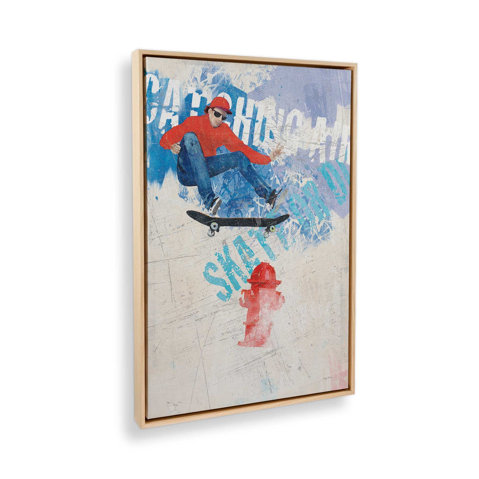 [Color:American Maple], Picture of the corner of the art