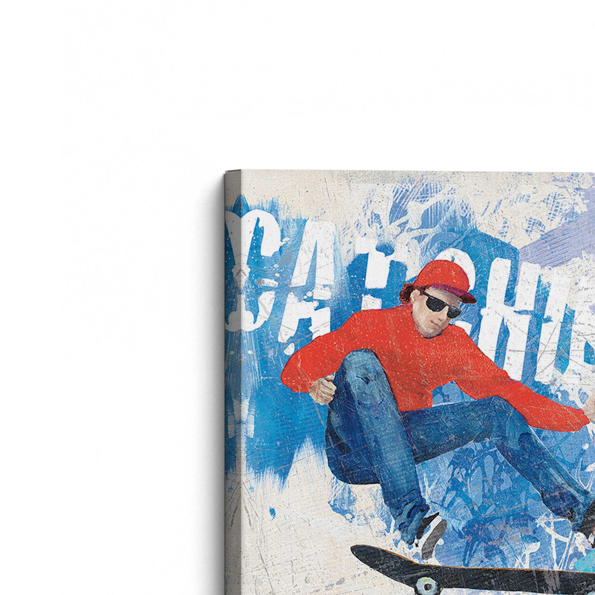 [Color:Stretched Canvas], Picture of the corner of the art