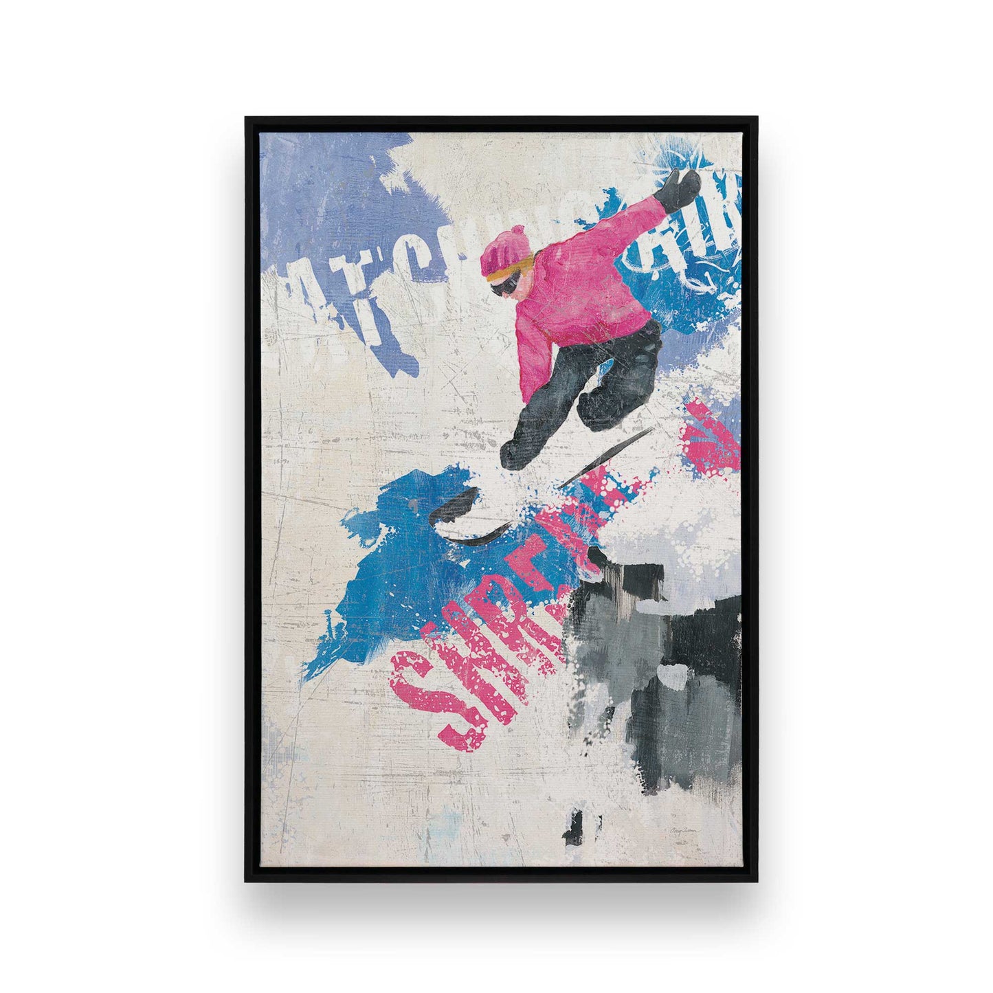 [Color:Satin Black], Front of the art