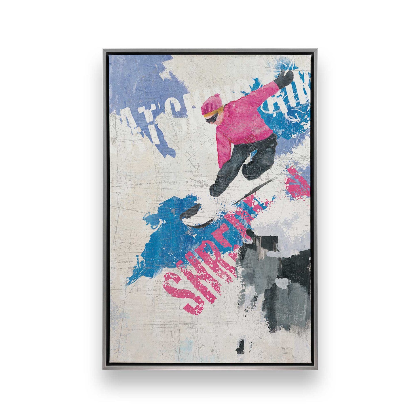 [Color:Polished Chrome], Picture of art in a Polished Chrome frame