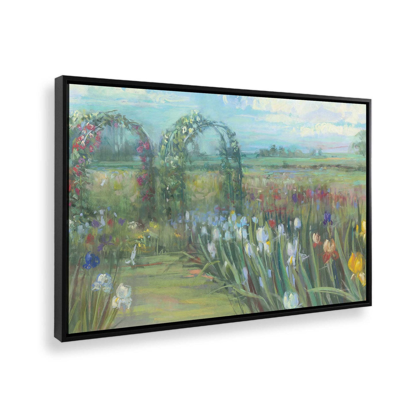 [Color:Satin Black], Picture of the corner of the art