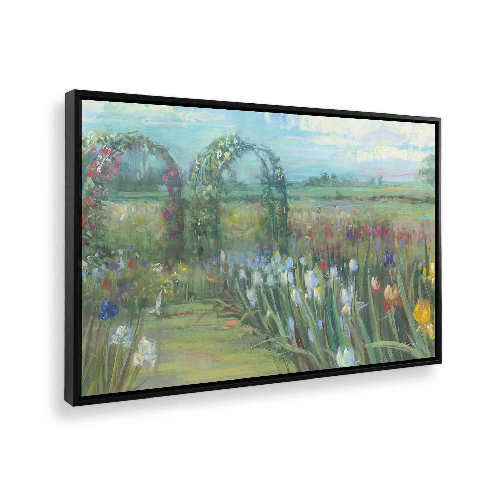 [Color:Satin Black], Picture of the corner of the art