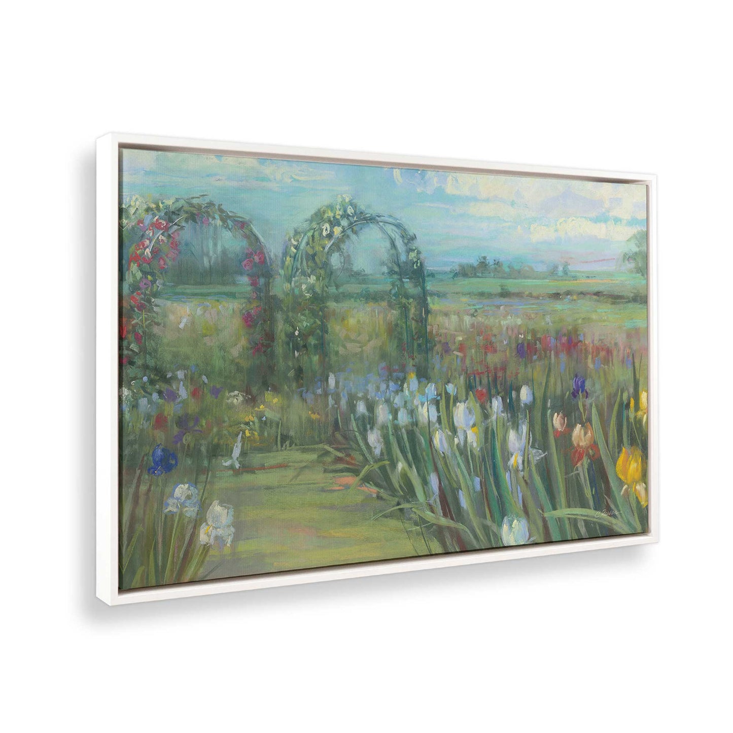 [Color:Opaque White], Picture of the corner of the art