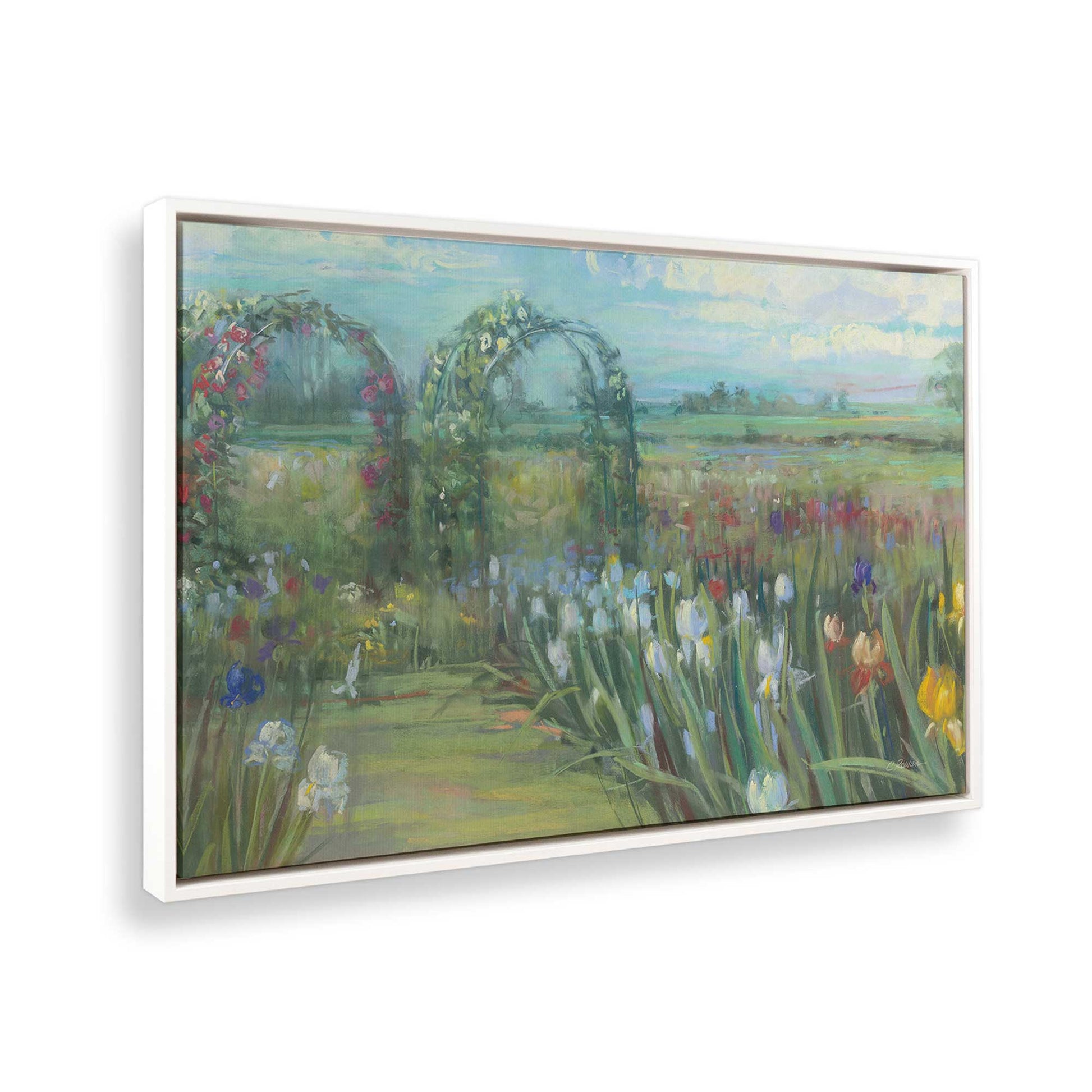 [Color:Opaque White], Picture of the corner of the art