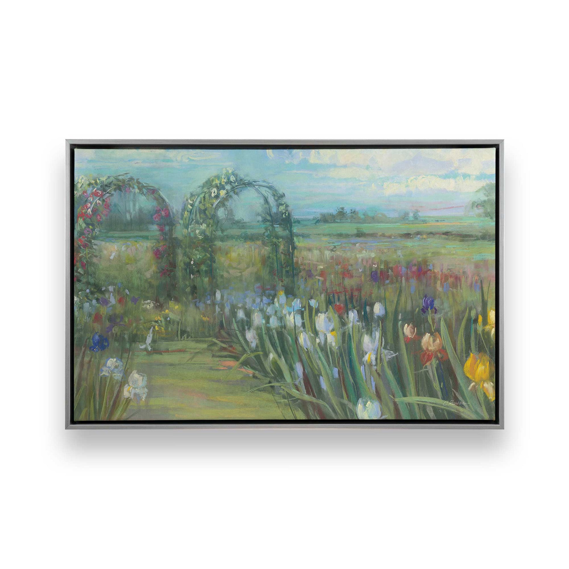 [Color:Polished Chrome], Picture of art in a Polished Chrome frame
