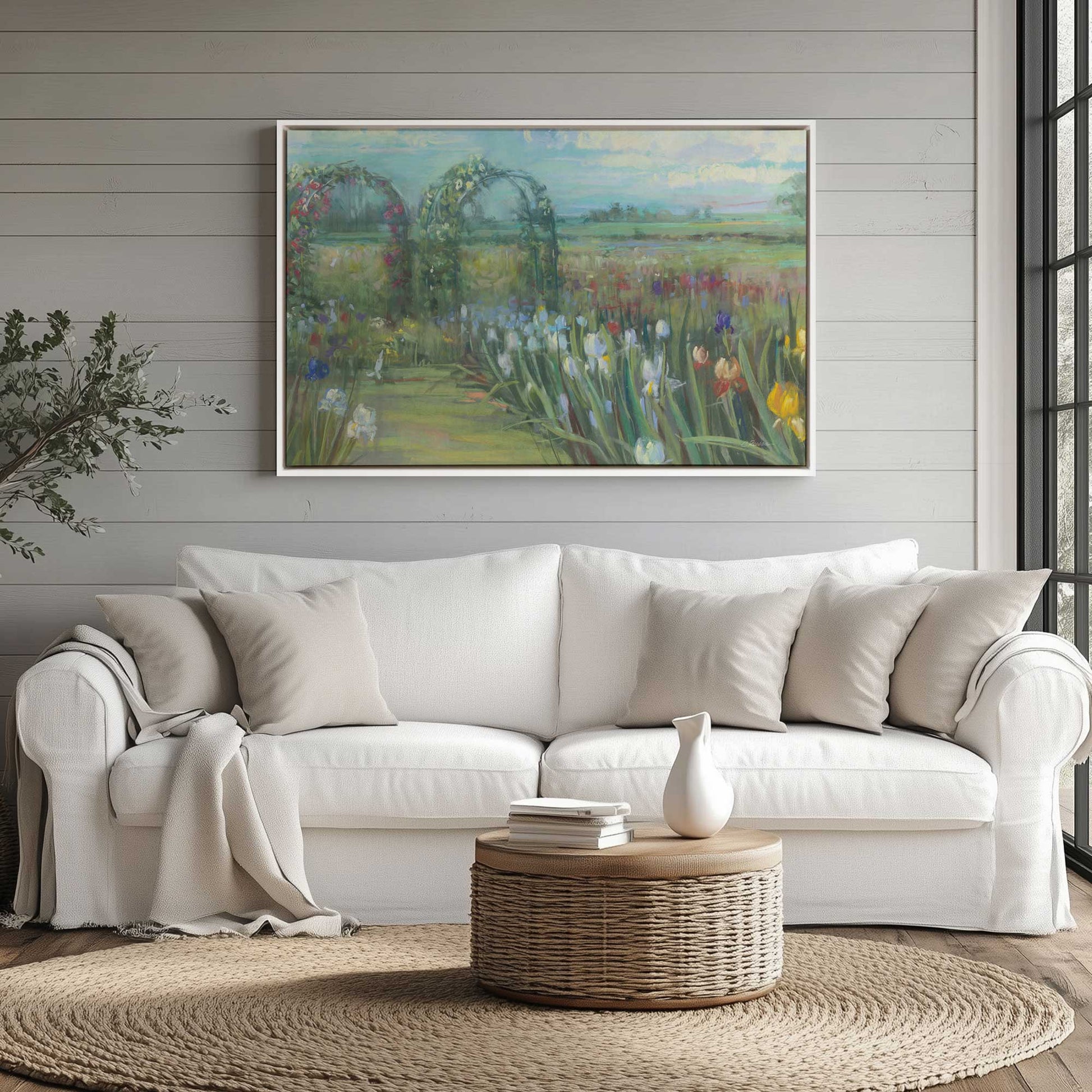 Picture of art in a room