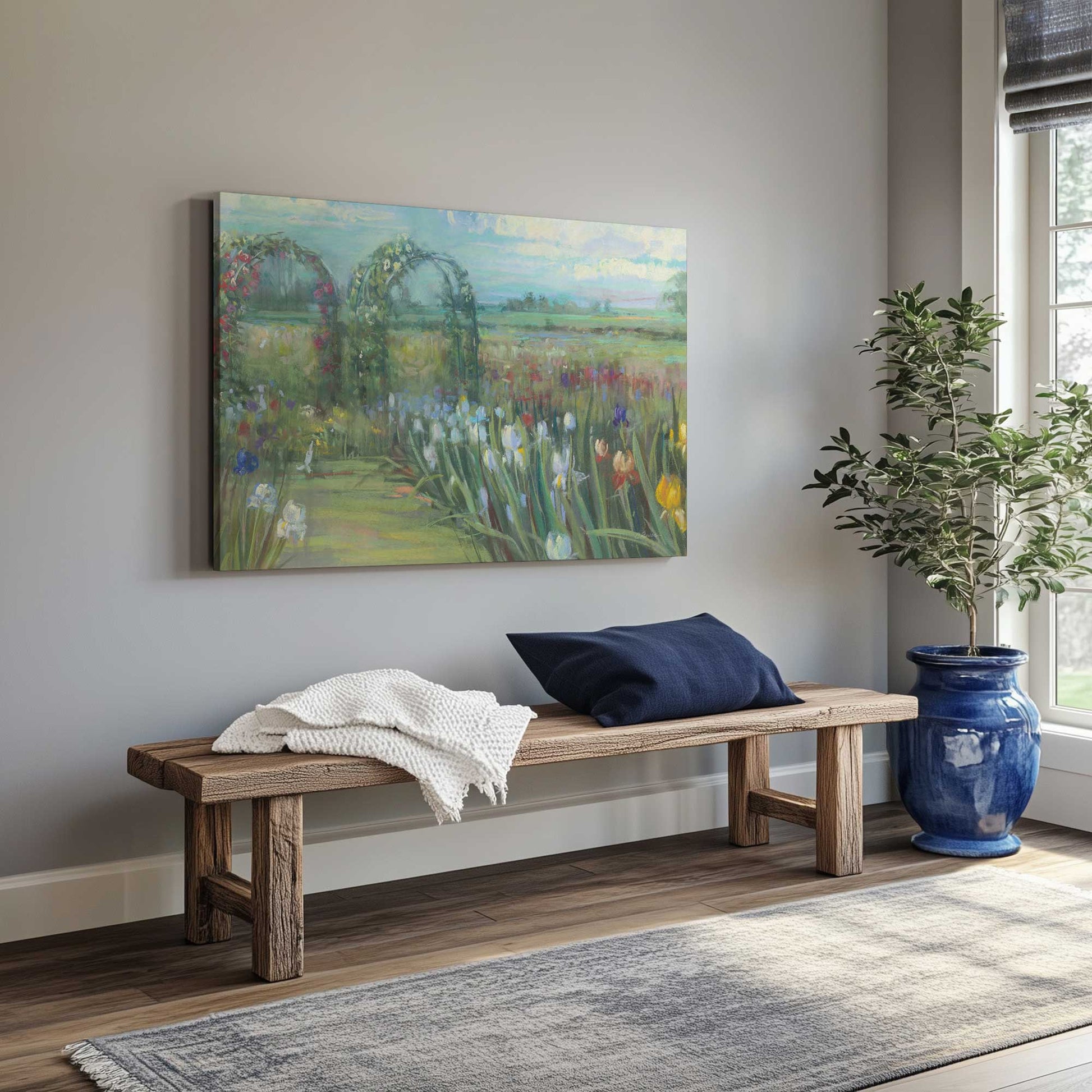 Picture of art in a room