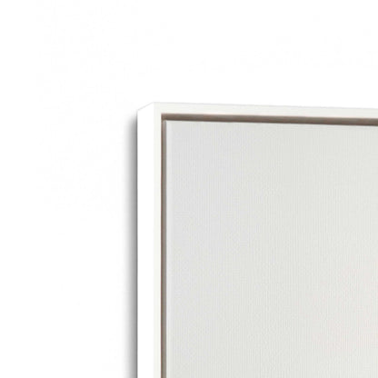 [Color:Opaque White], Picture of art in a White frame at an angle