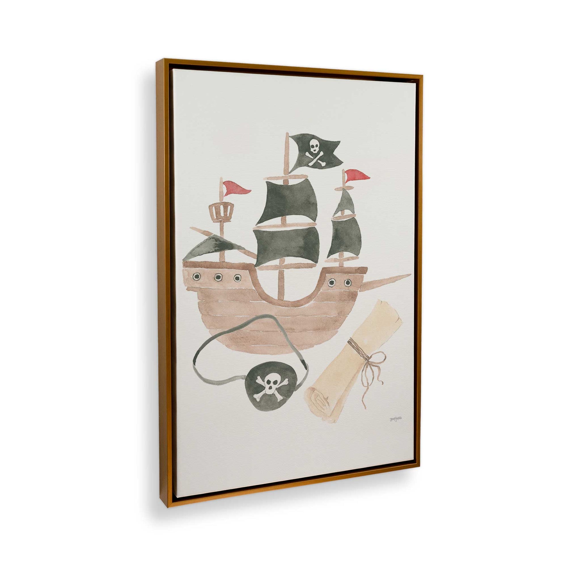 [Color:Polished Gold], Picture of the corner of the art