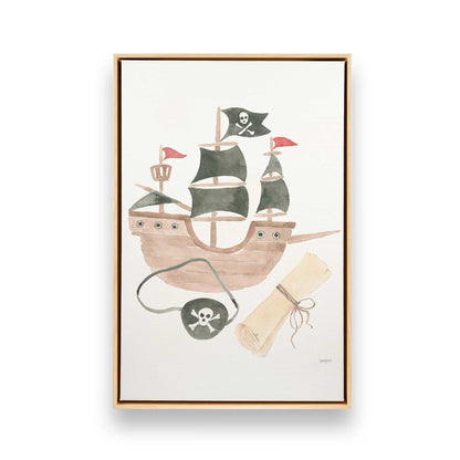 [Color:American Maple], Picture of art in a American Maple frame