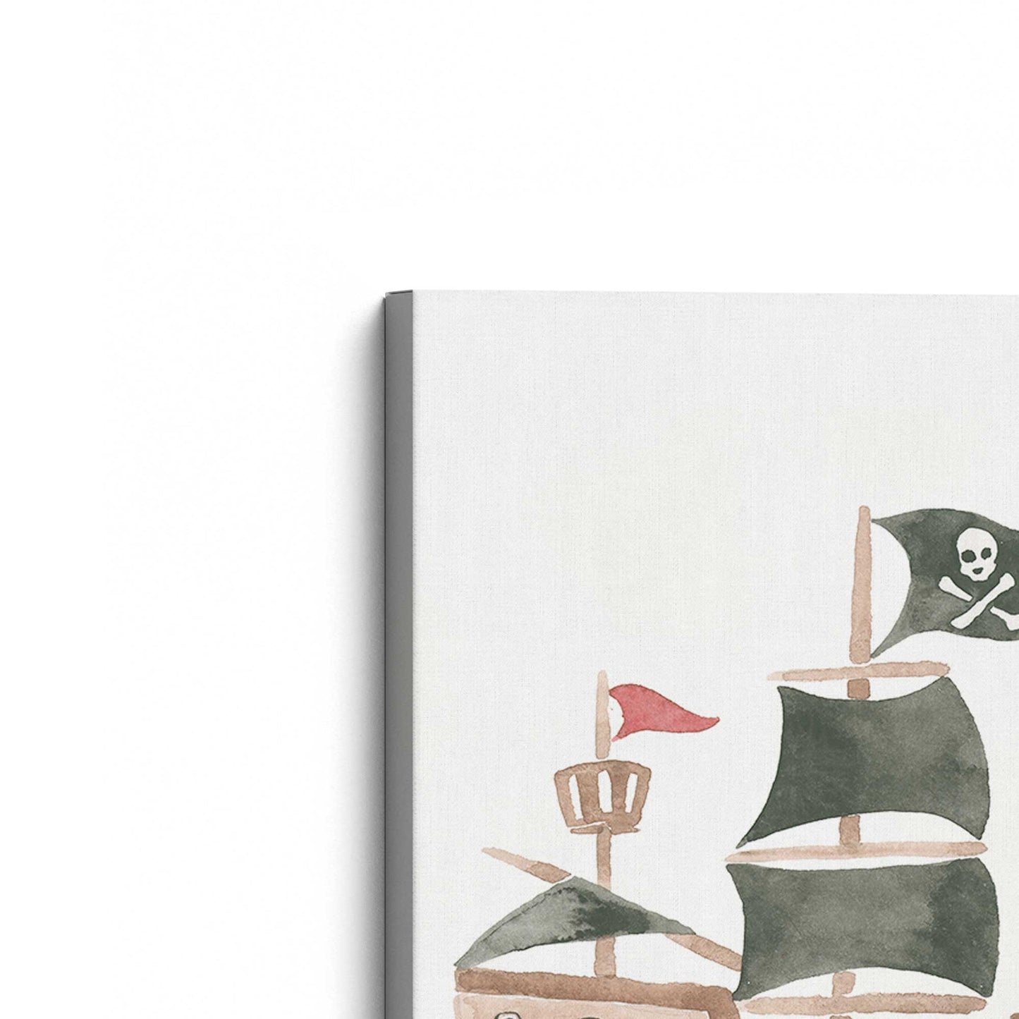 [Color:Stretched Canvas], Picture of the corner of the art