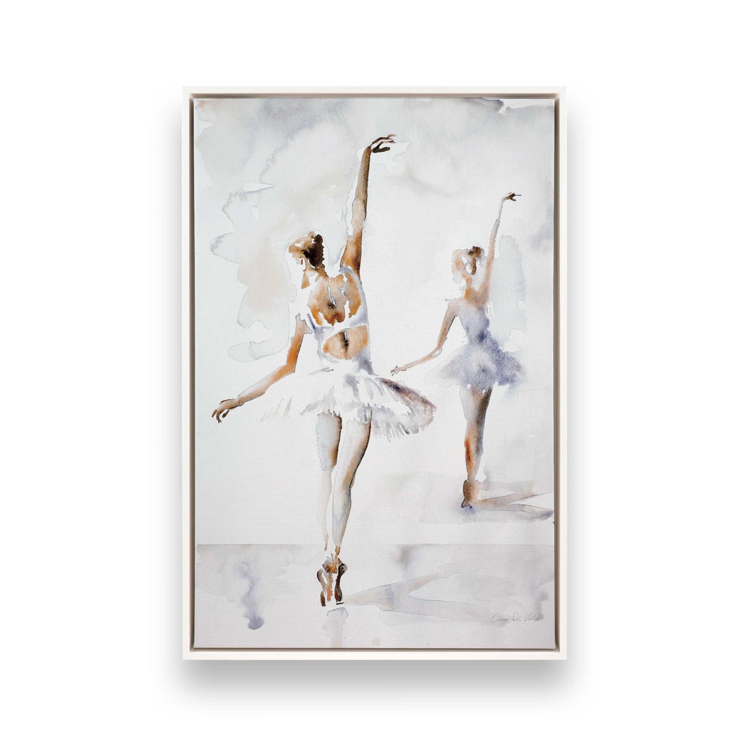 [Color:Opaque White], Picture of art in a White frame