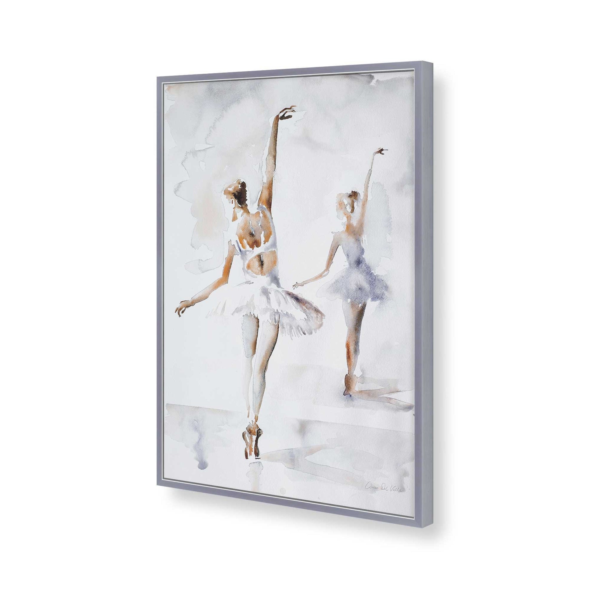 [Color:Polished Chrome], Picture of art in a Polished Chrome frame of the corner