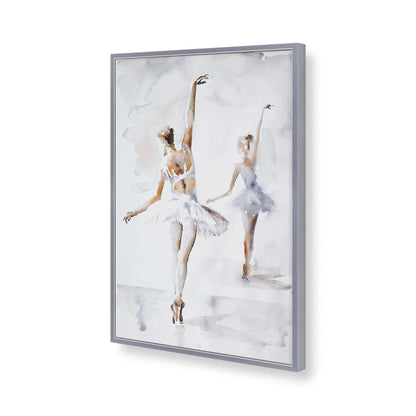 [Color:Polished Chrome], Picture of art in a Polished Chrome frame of the corner