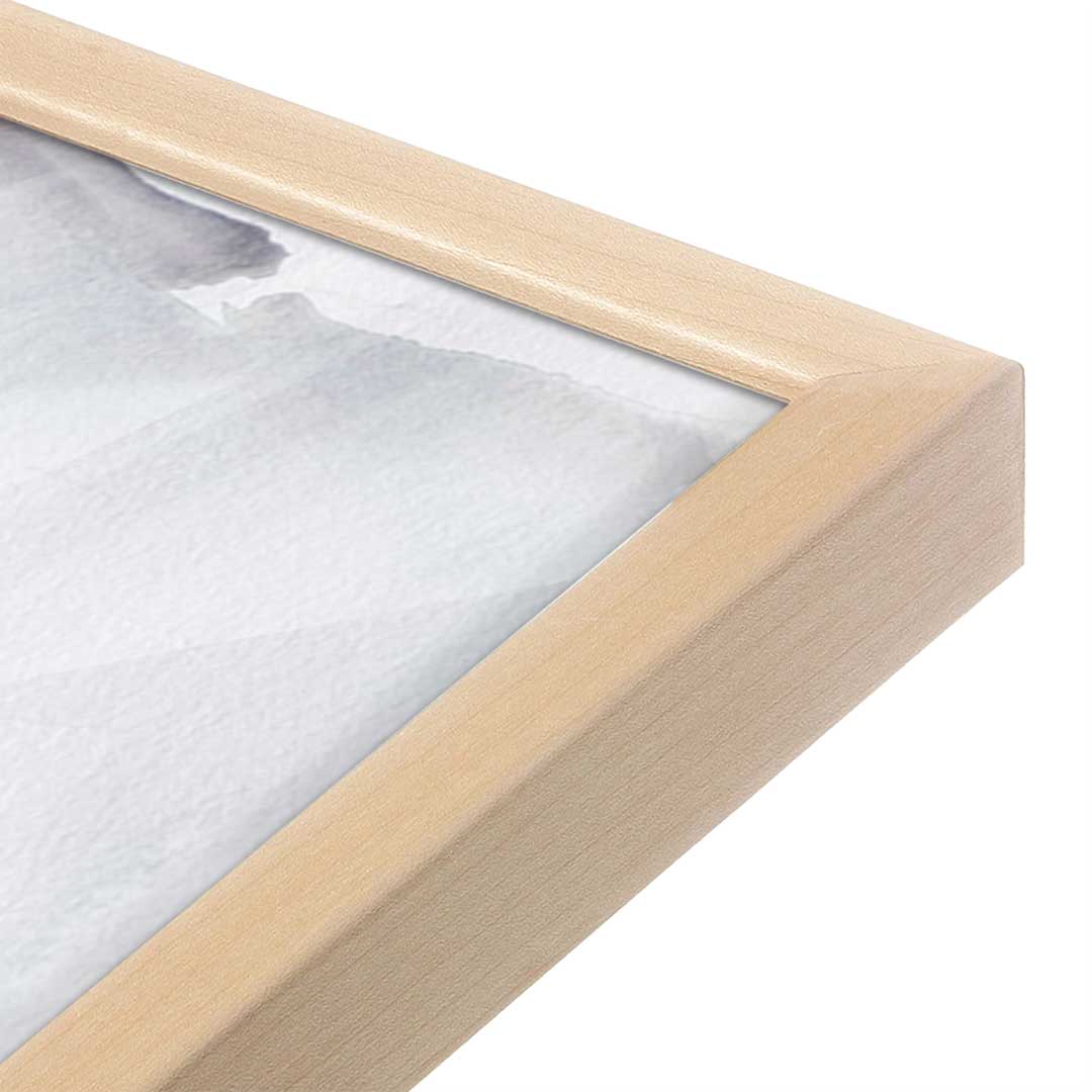 [Color:Raw Maple], Picture of art in a Raw Maple frame at an angle