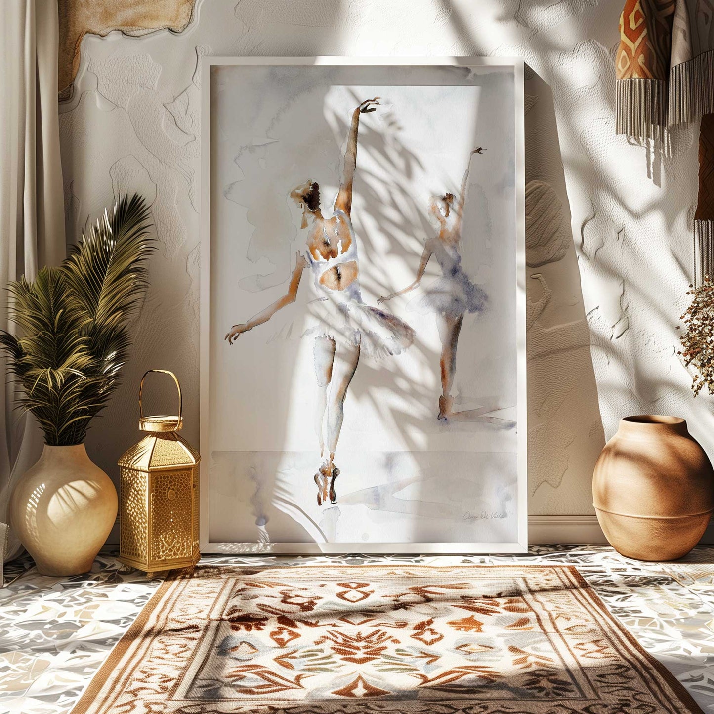 [SPECIAL],[LIFESTYLE], Picture of art hanging in a room