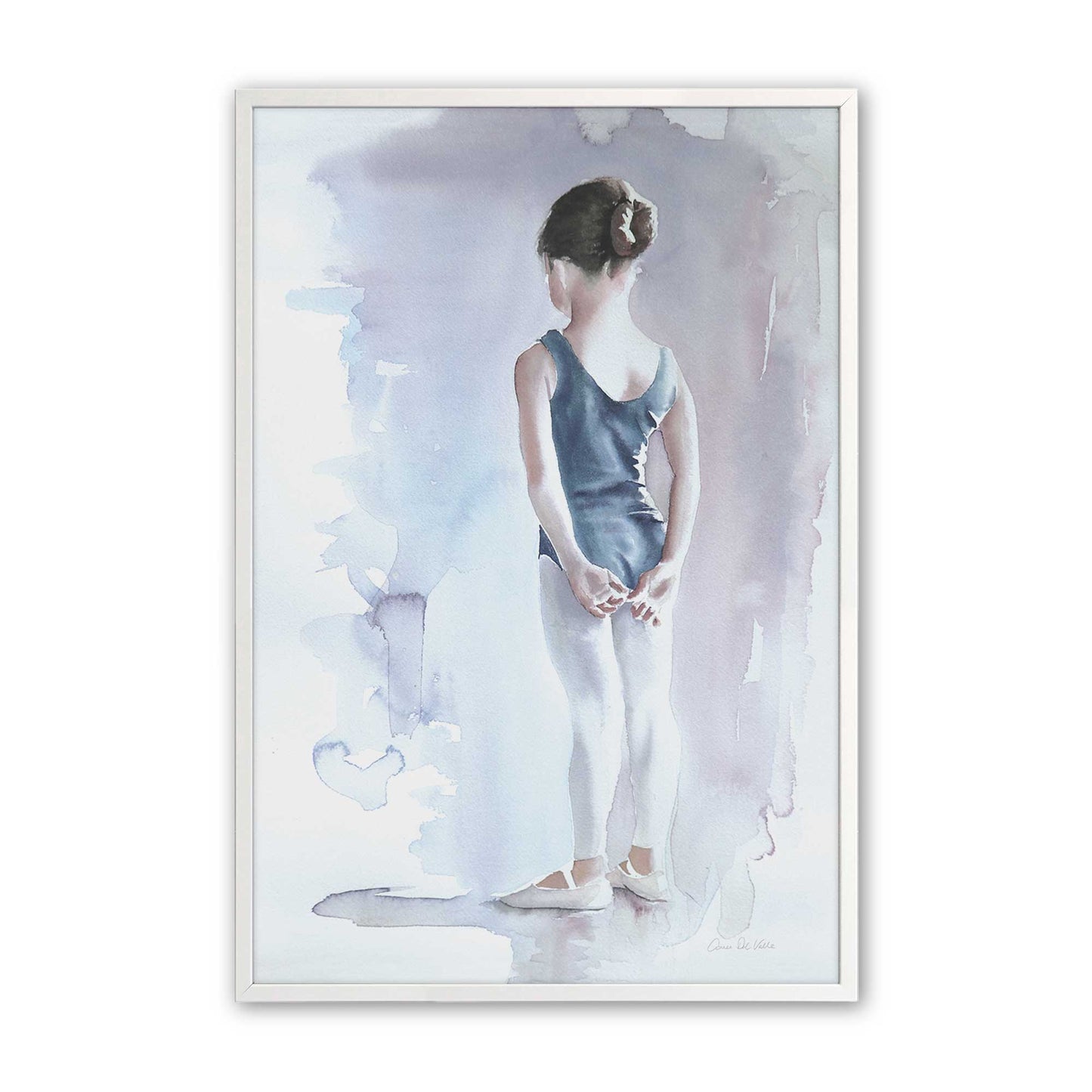 [Color:Opaque White], Picture of art in a Opaque White frame