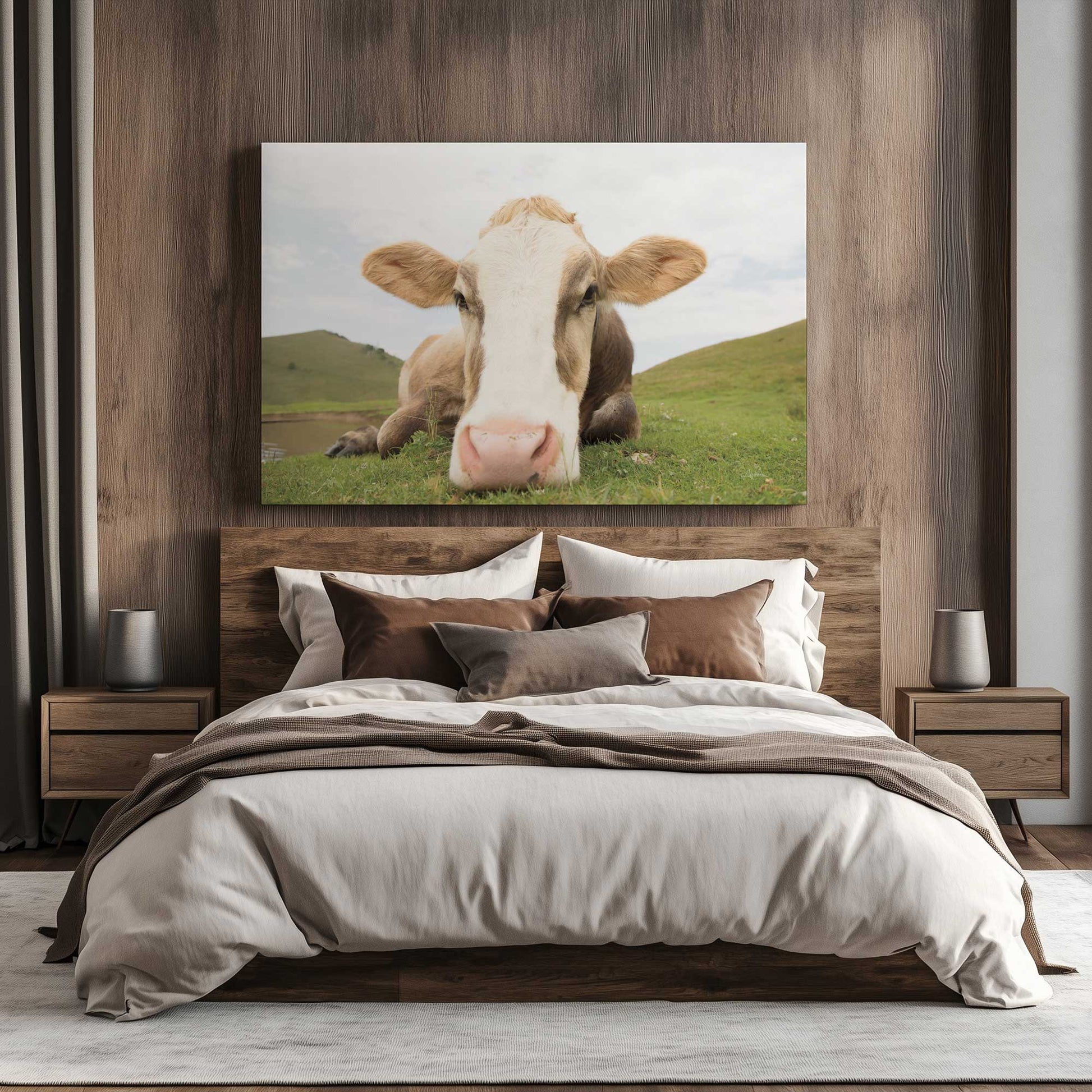 Picture of art in a room