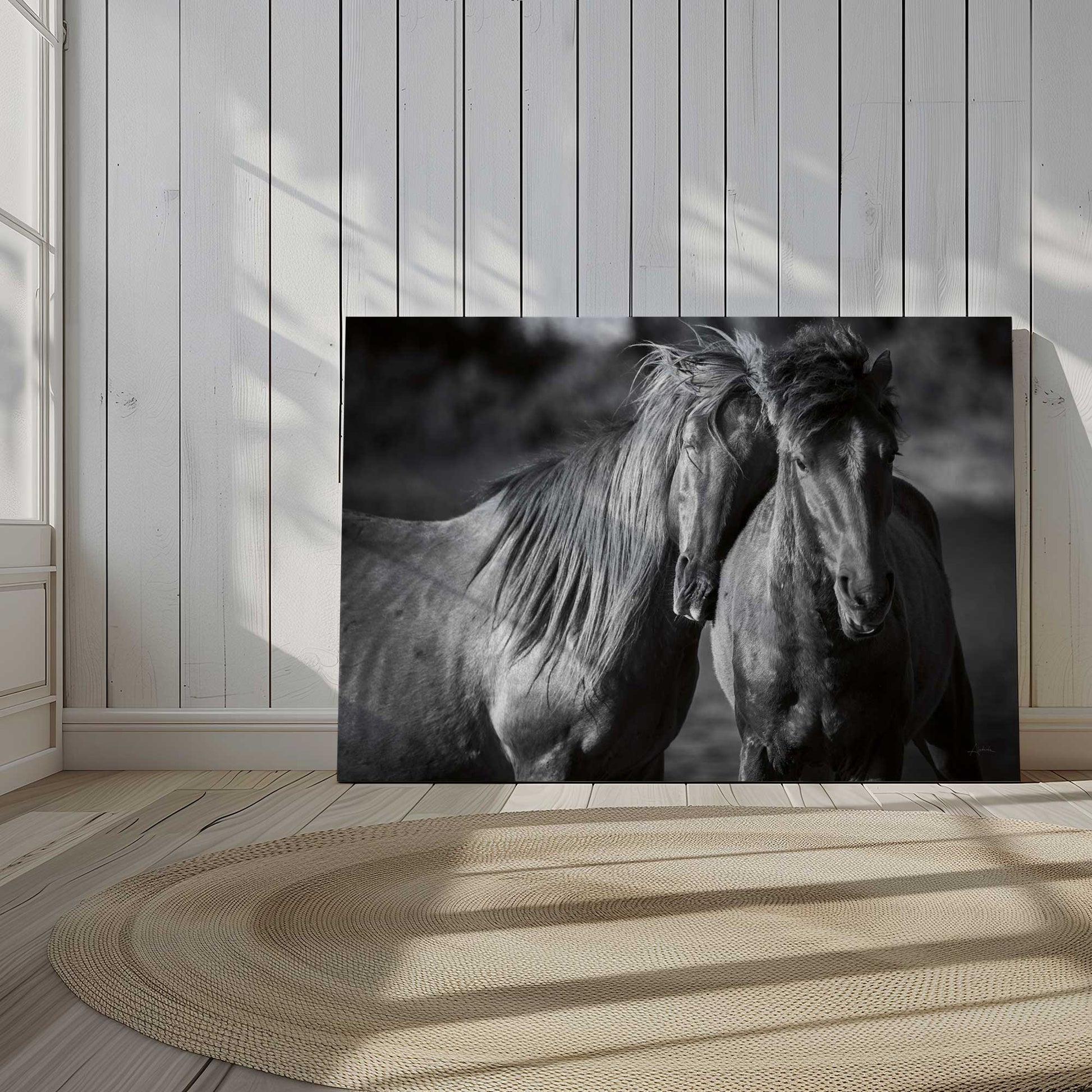 Picture of art in a room