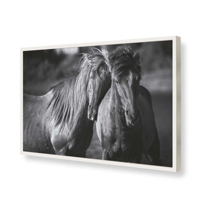 [Color:Opaque White], Picture of art in a Opaque White frame of the corner