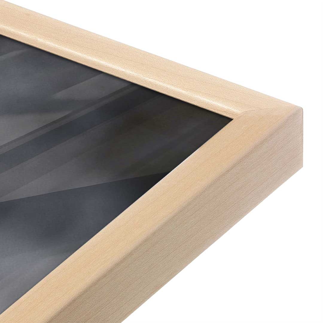 [Color:Raw Maple], Picture of art in a Raw Maple frame at an angle