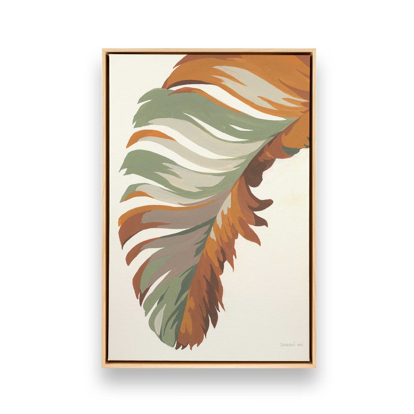 [Color:American Maple], Picture of art in a American Maple frame