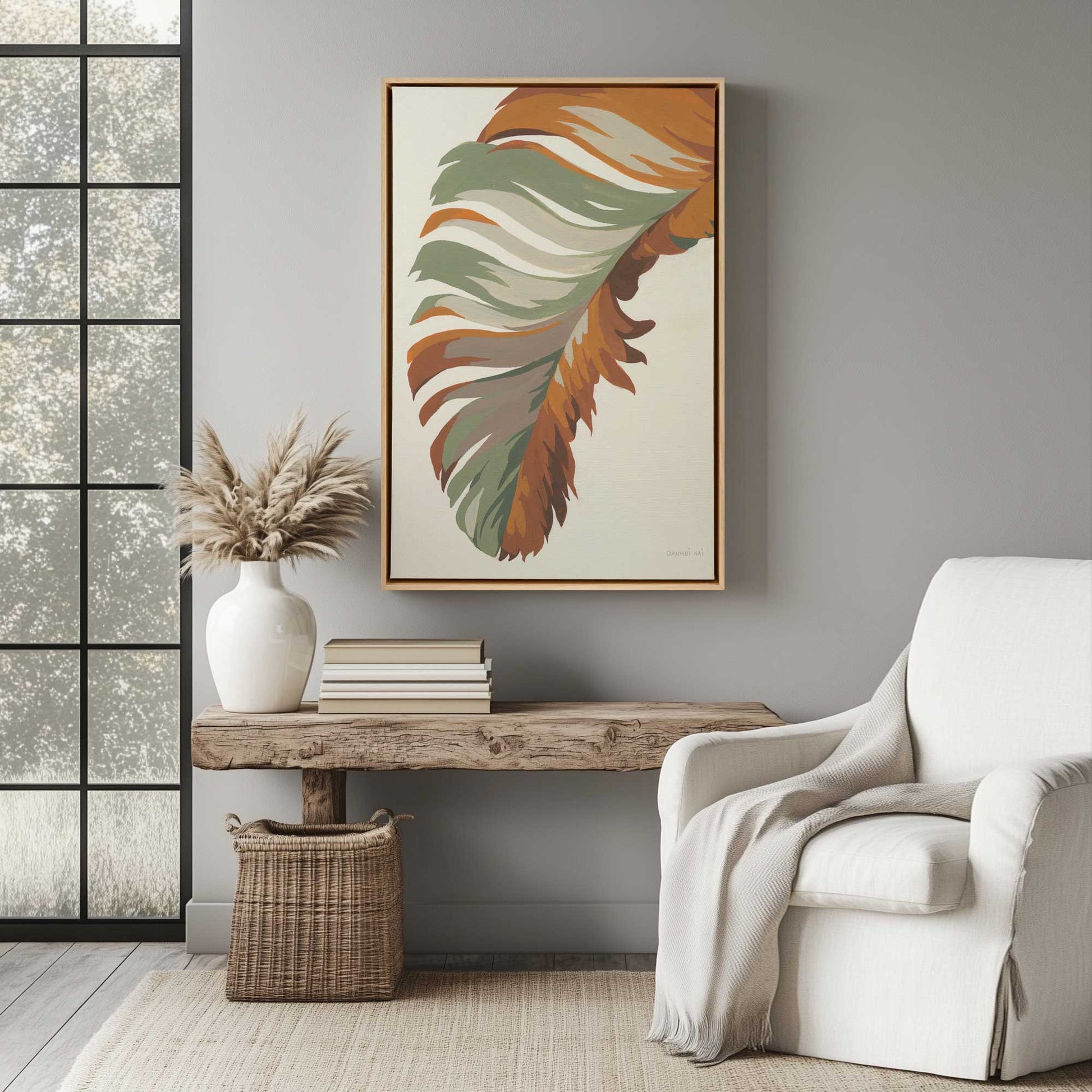 Picture of art in a room