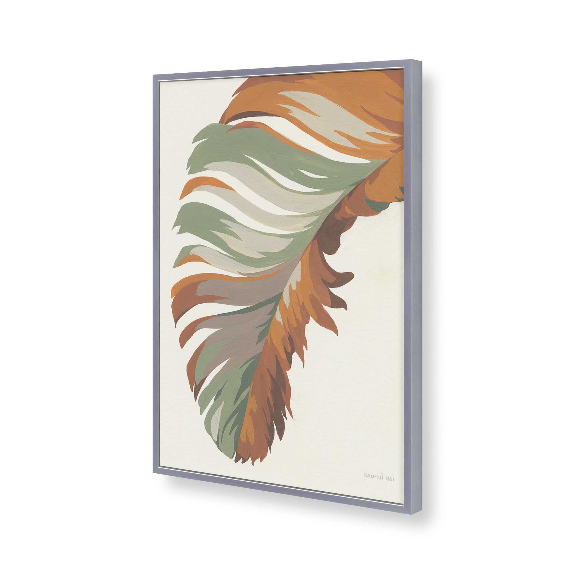 [Color:Polished Chrome], Picture of art in a Polished Chrome frame of the corner