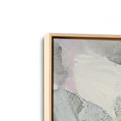 [Color:American Maple], Picture of art in a American Maple frame at an angle