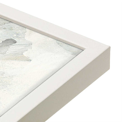 [Color:Opaque White], Picture of art in a Opaque White frame at an angle