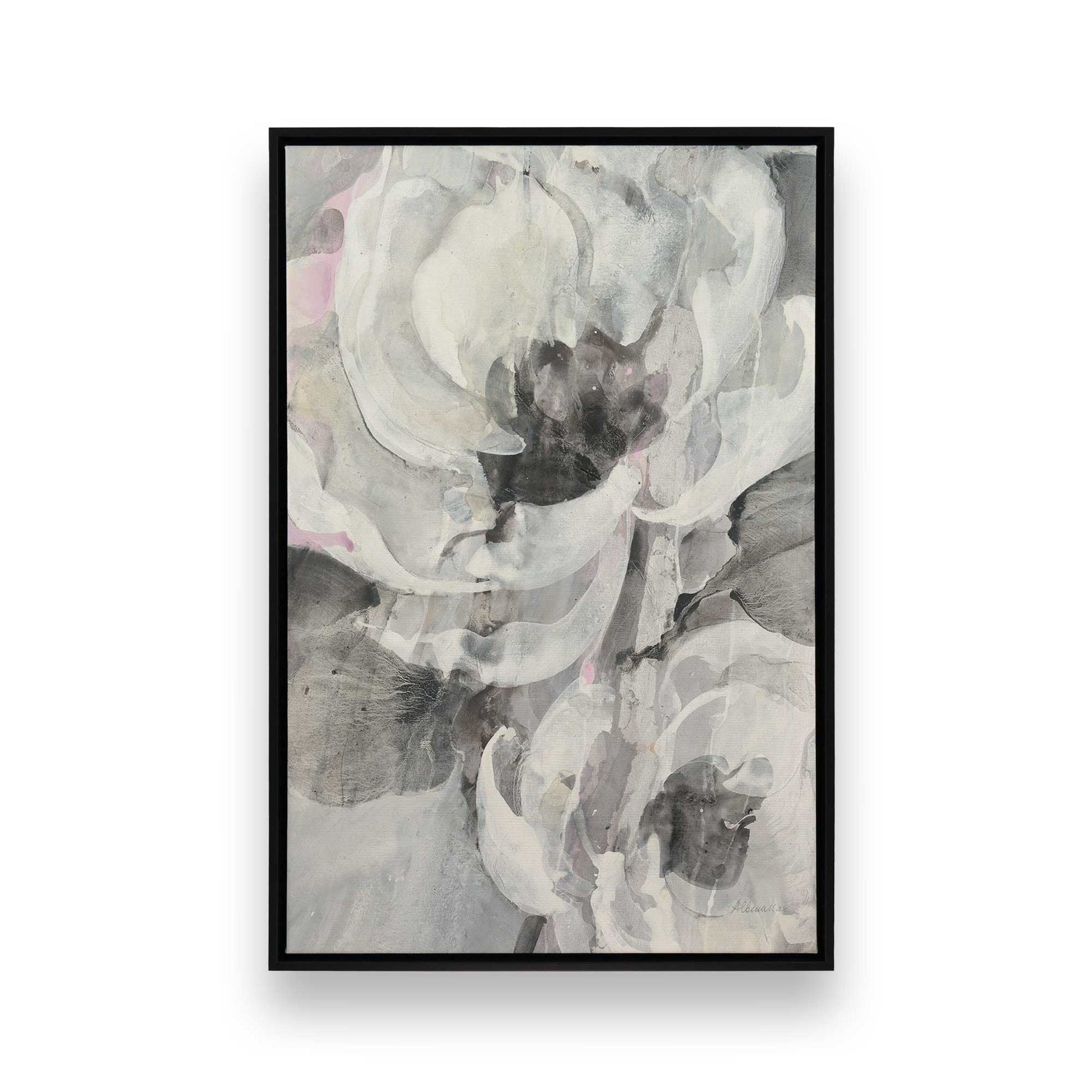 [Color:Satin Black], Picture of art in a Satin Black frame