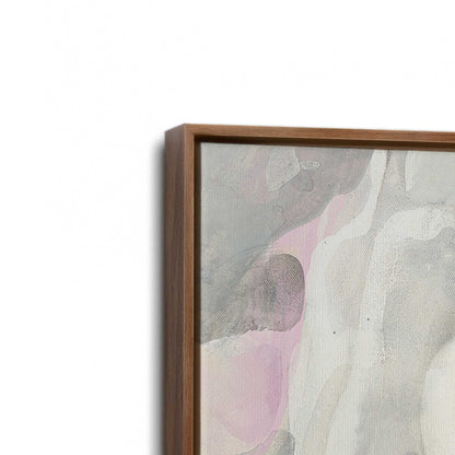 [Color:Walnut], Picture of art in a Walnut frame at an angle