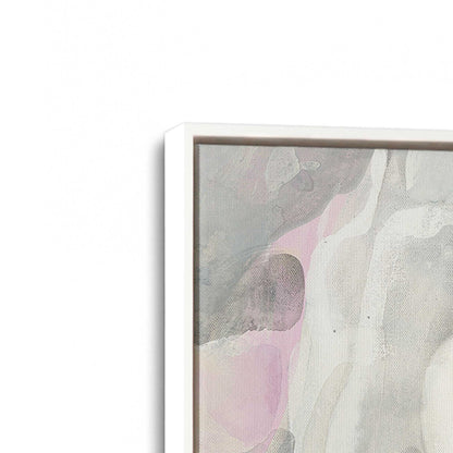 [Color:Opaque White], Picture of art in a White frame at an angle