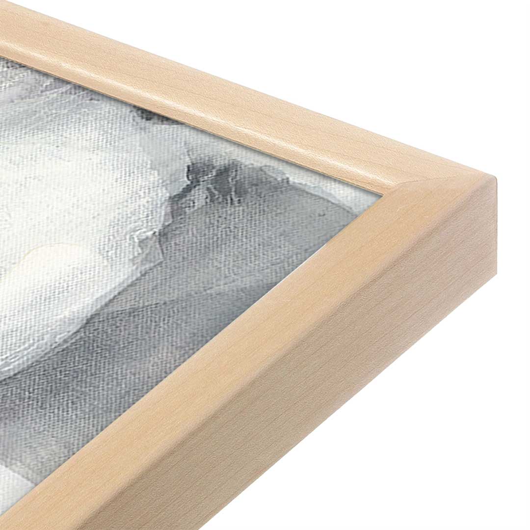 [Color:Raw Maple], Picture of art in a Raw Maple frame at an angle