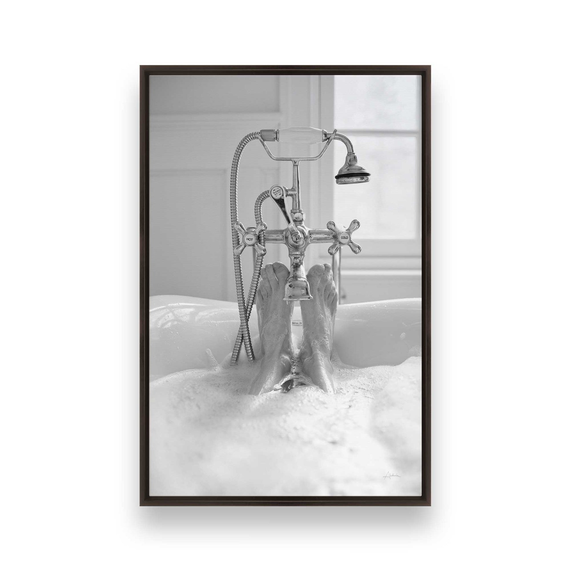 [Color:Espresso], Picture of art in a Espresso frame