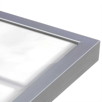 [Color:Polished Chrome], Picture of art in a Polished Chrome frame at an angle