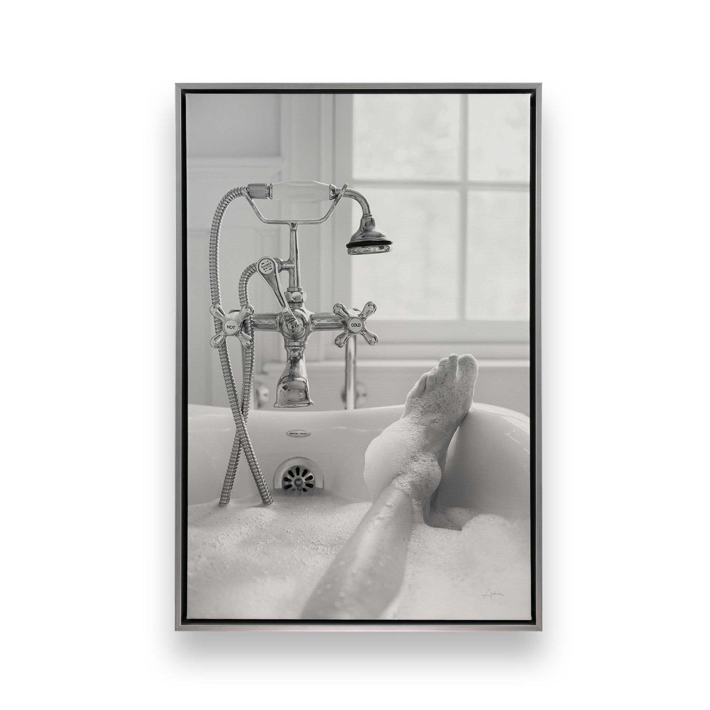 [Color:Polished Chrome], Picture of art in a Polished Chrome frame