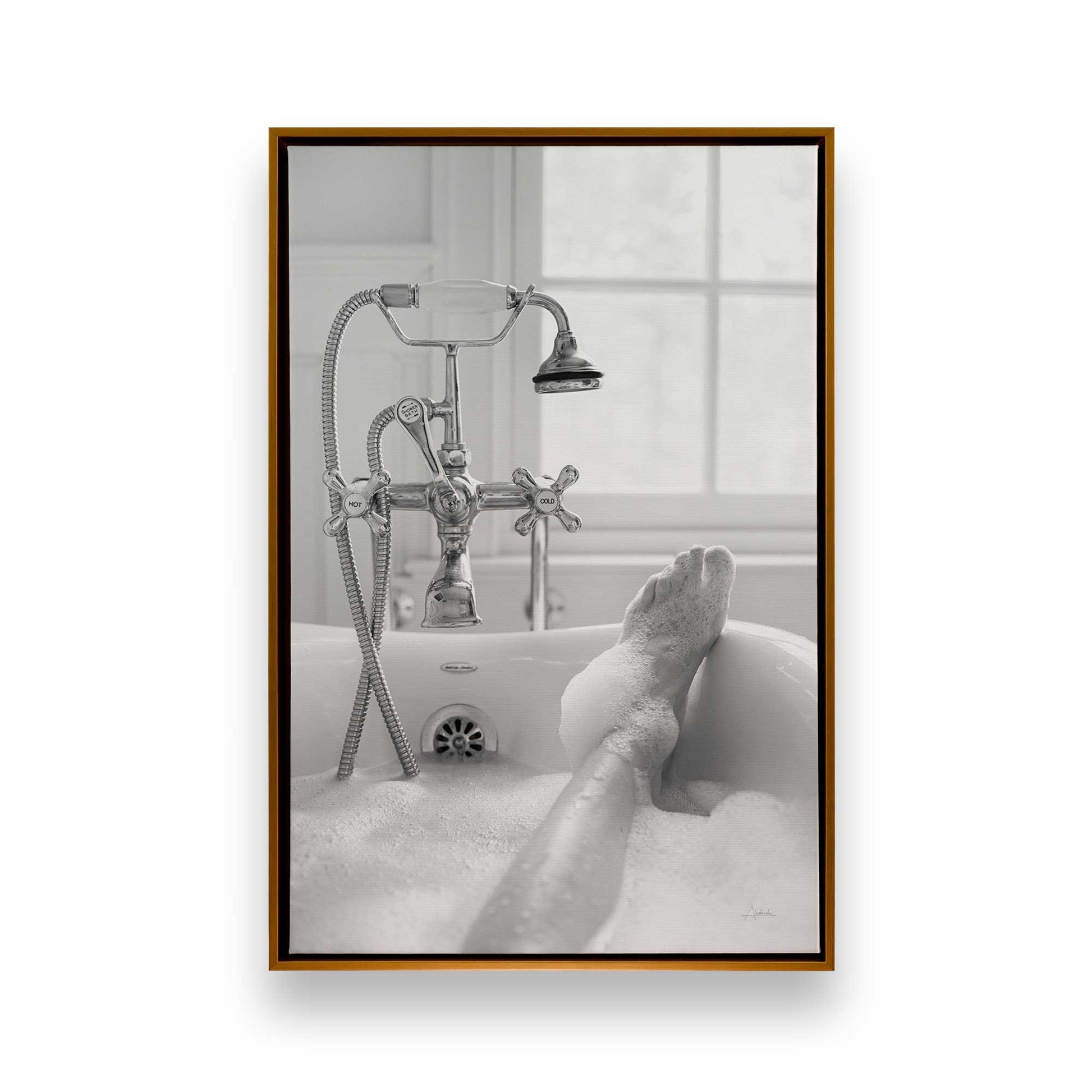 [Color:Polished Gold], Picture of art in a Polished Gold frame