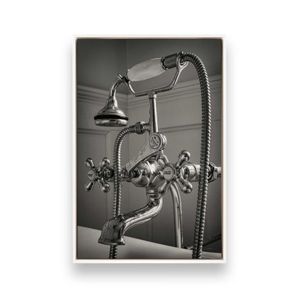 [Color:Opaque White], Picture of art in a White frame