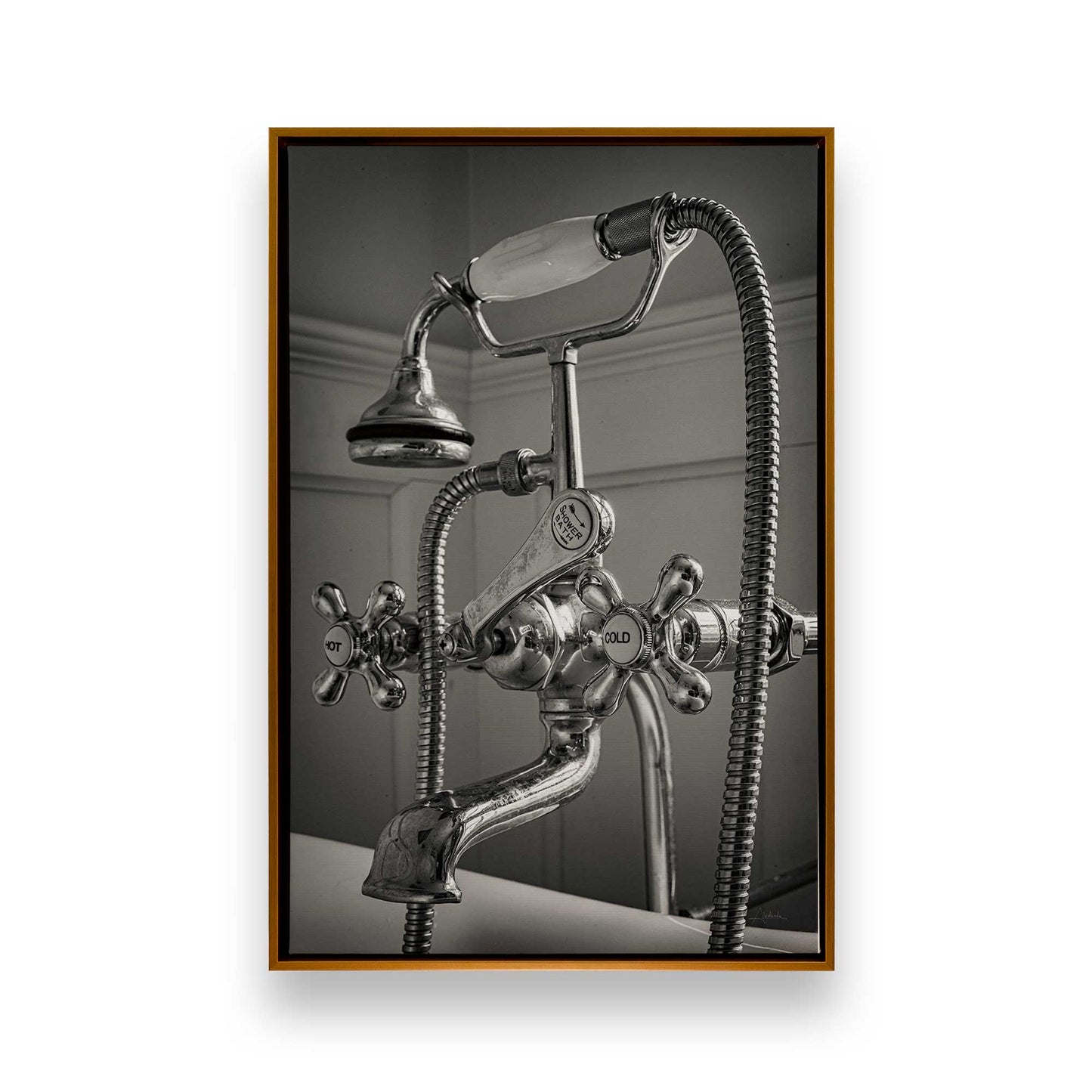 [Color:Polished Gold], Picture of art in a Polished Gold frame